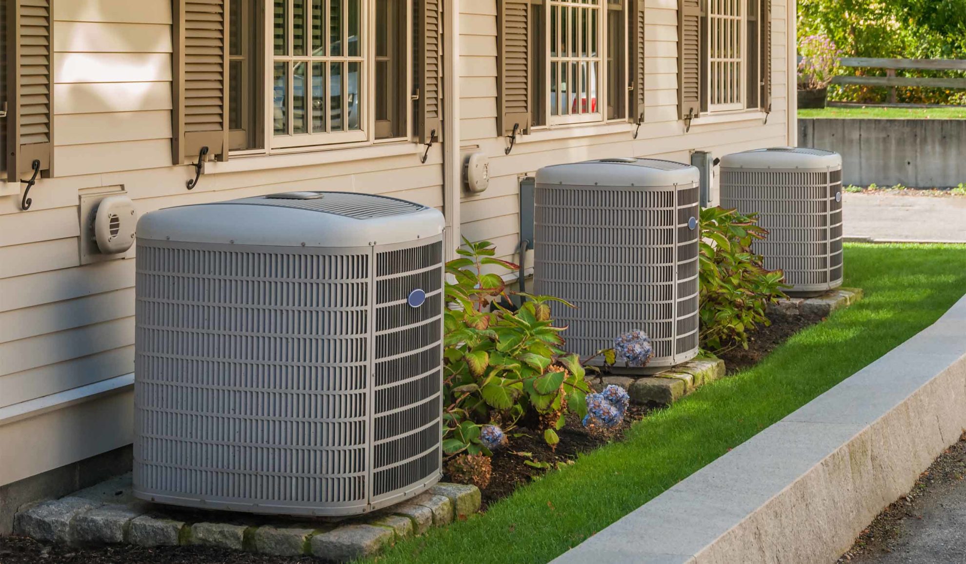 residential-property-exteriors-with-hvac-units-installed-many-la